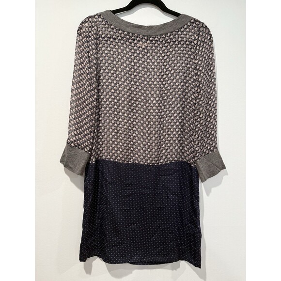 Rozae Nichols Dress Womens XS Sheer Dainty 100% Silk Quiet Luxury Retro Mod - Picture 1 of 6